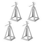 Steunenset van 4 stuks aluminium