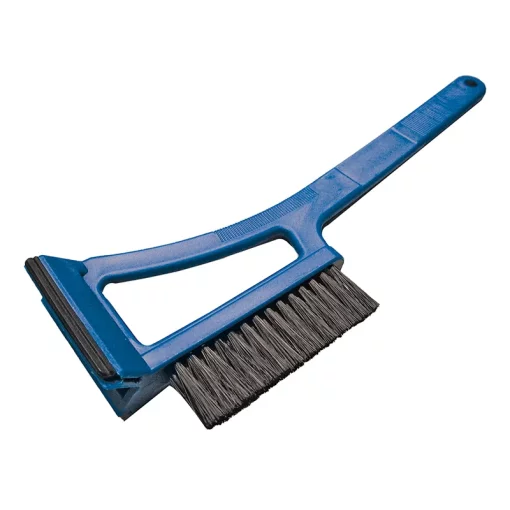 Sneeuwborstel met IJskrabber