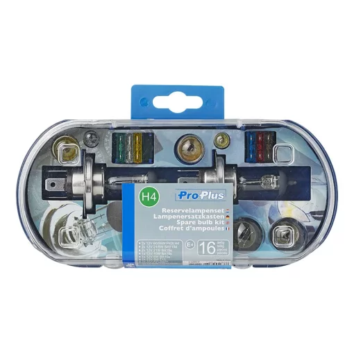 Reservelampenset H4 16-delig